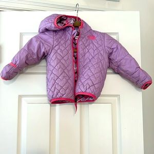 The North Face girls puffer coat